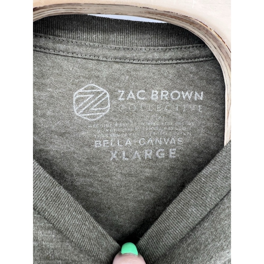 Zac Brown Band The Owl Tour 2019 T Shirt Mens XL Double Sided Country Americana - Picture 3 of 5